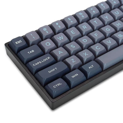 189 Key PBT Double-Shot Black Grey ISA Profile Keycaps Key Cap for MX Switches  GK61 Anne Pro 2 Mechanical Gaming Keyboard